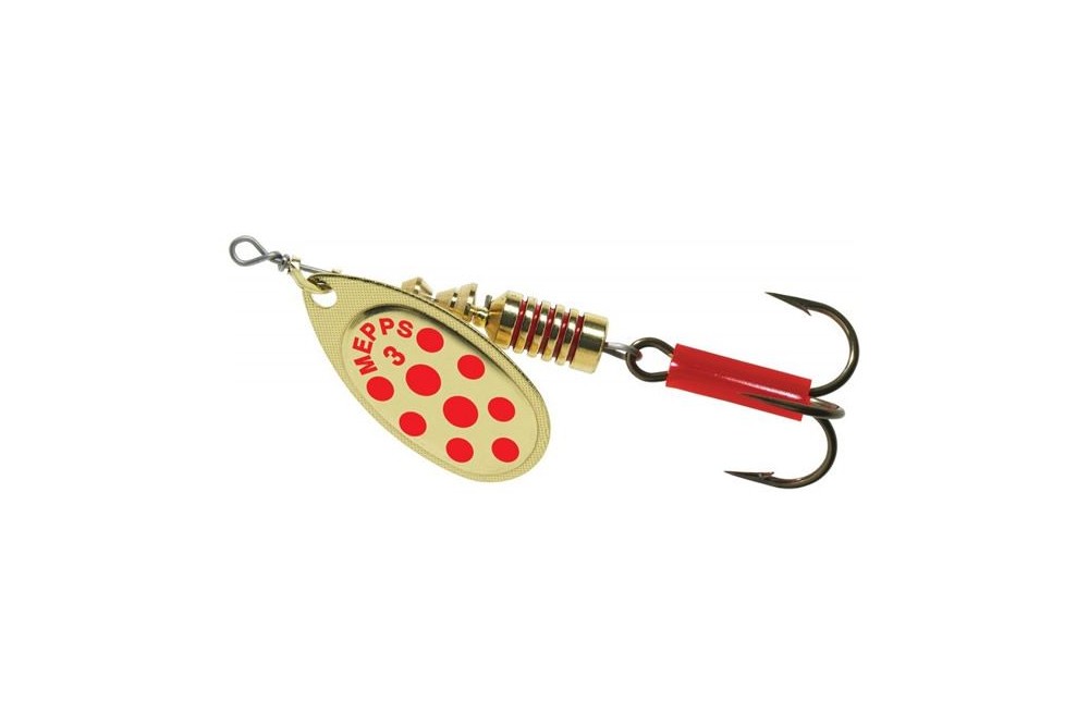 Mepps Comet Red Dot Gold Size 4 Lure - Johnson Ross Tackle
